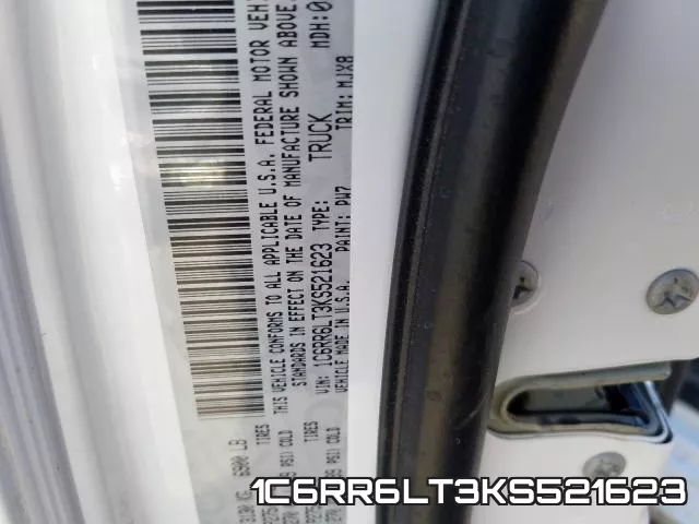 1C6RR6LT3KS521623 фото 2
