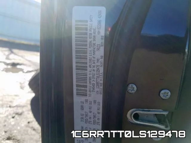 1C6RR7TT0LS129478 фото 2