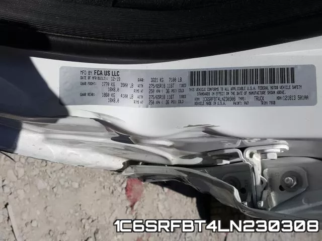 1C6SRFBT4LN230308 фото 2