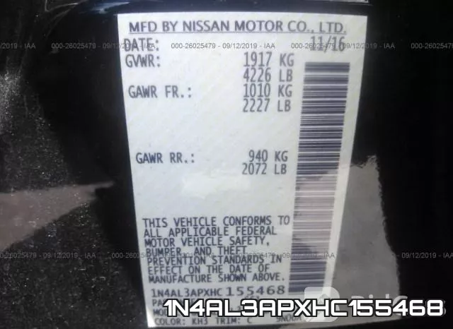1N4AL3APXHC155468 фото 10