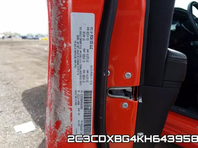 2C3CDXBG4KH643958 фото 2