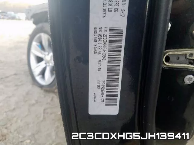 2C3CDXHG5JH139411 фото 2