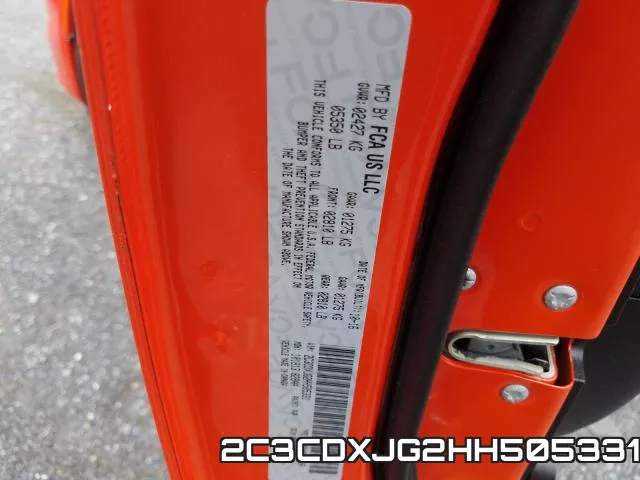 2C3CDXJG2HH505331 фото 2