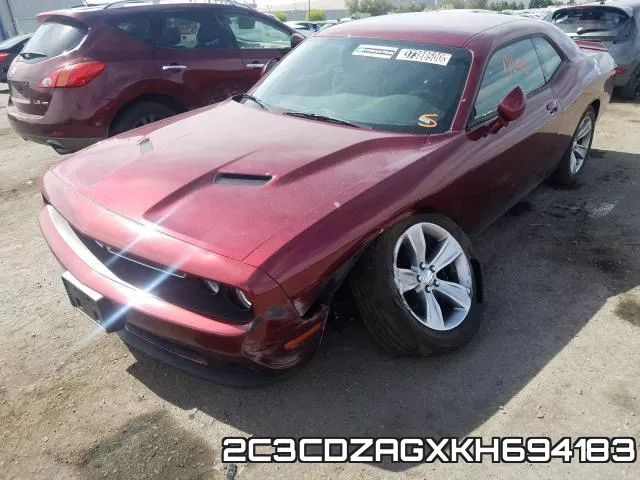 2C3CDZAGXKH694183 фото 3
