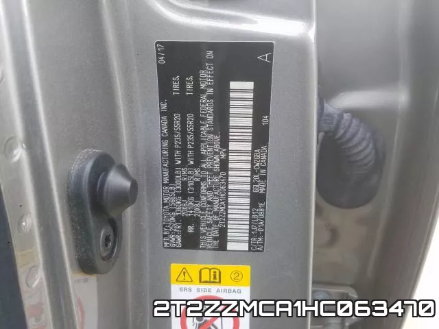 2T2ZZMCA1HC063470 фото 2