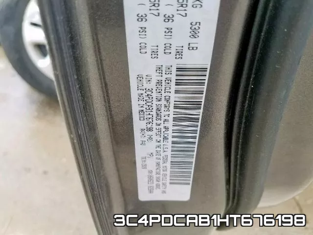 3C4PDCAB1HT676198 фото 2