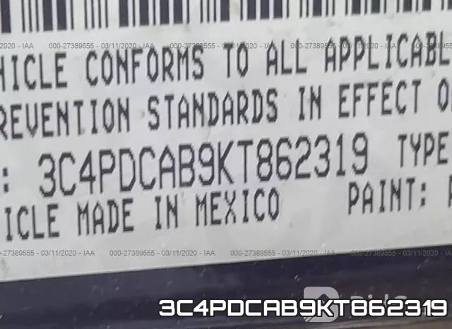 3C4PDCAB9KT862319 фото 10