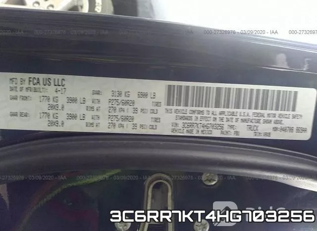 3C6RR7KT4HG703256 фото 10