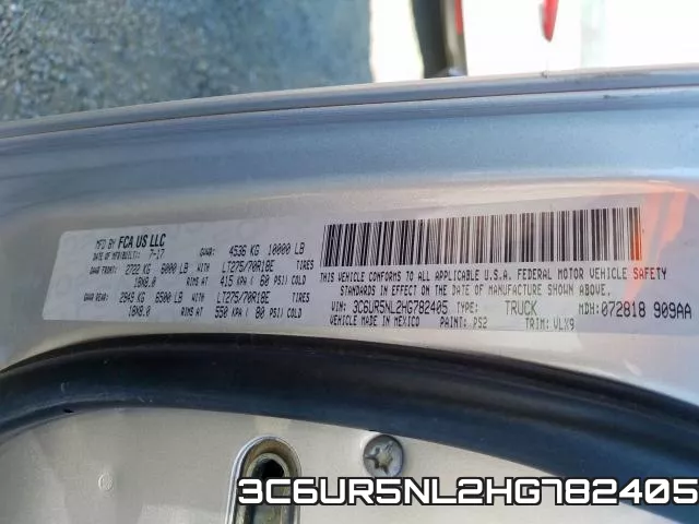 3C6UR5NL2HG782405 фото 2