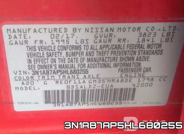 3N1AB7AP5HL680255 фото 10