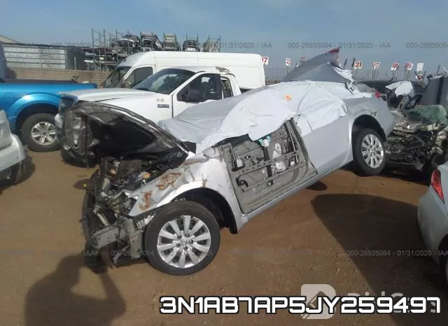 3N1AB7AP5JY259497 фото 3