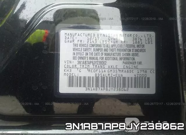 3N1AB7AP8JY238062 фото 10