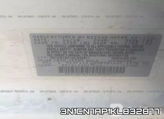 3N1CN7AP1KL832877 фото 10