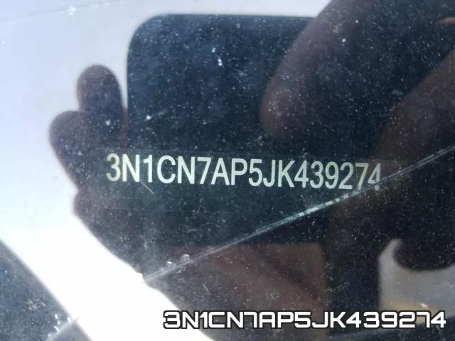 3N1CN7AP5JK439274 фото 2