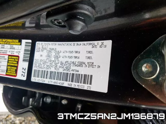 3TMCZ5AN2JM136879 фото 2