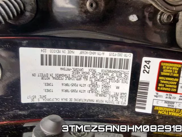 3TMCZ5AN8HM082918 фото 2