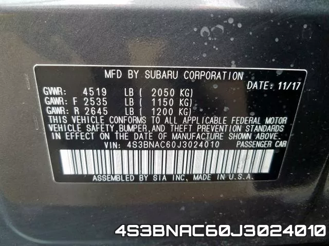 4S3BNAC60J3024010 фото 2