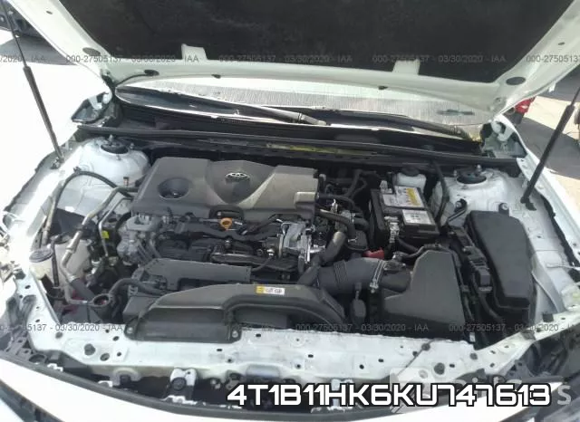 4T1B11HK6KU747613 фото 2