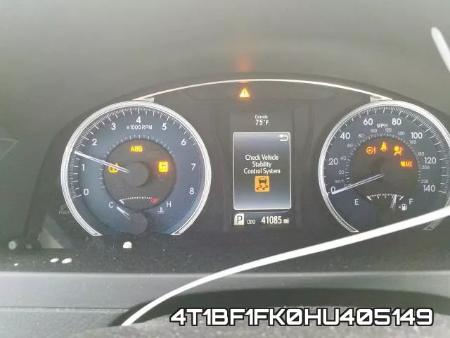 4T1BF1FK0HU405149 фото 9