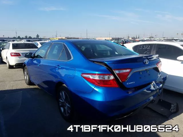 4T1BF1FK0HU806524 фото 4
