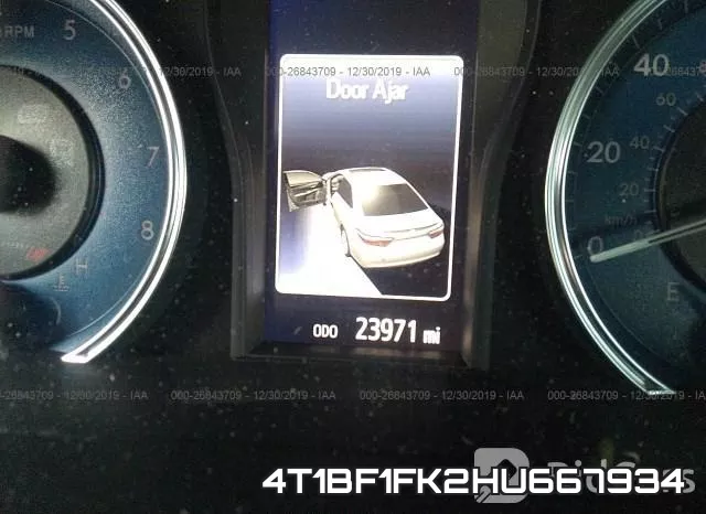 4T1BF1FK2HU667934 фото 8