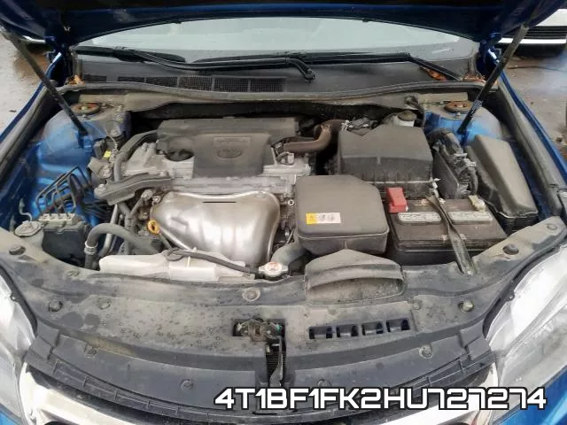 4T1BF1FK2HU727274 фото 8
