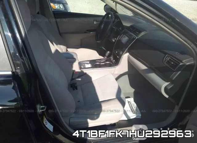 4T1BF1FK7HU292963 фото 6