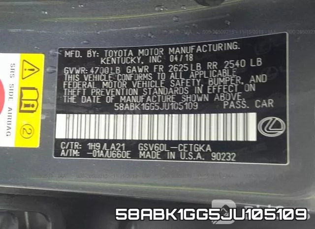 58ABK1GG5JU105109 фото 10