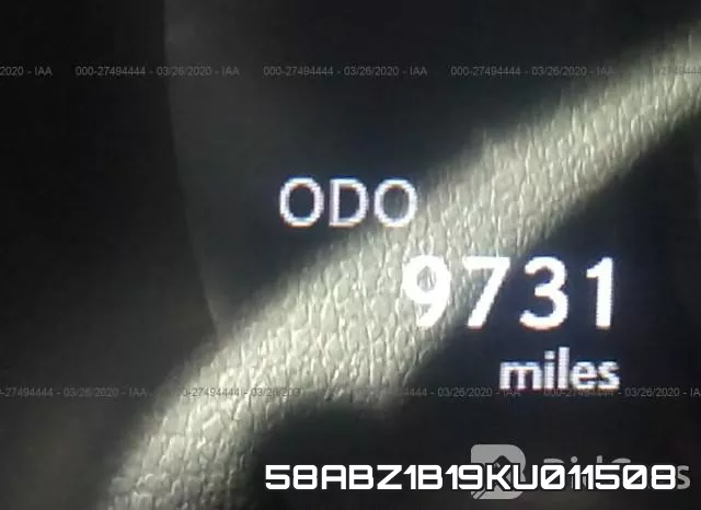 58ABZ1B19KU011508 фото 8