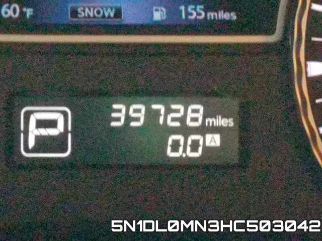 5N1DL0MN3HC503042 фото 9