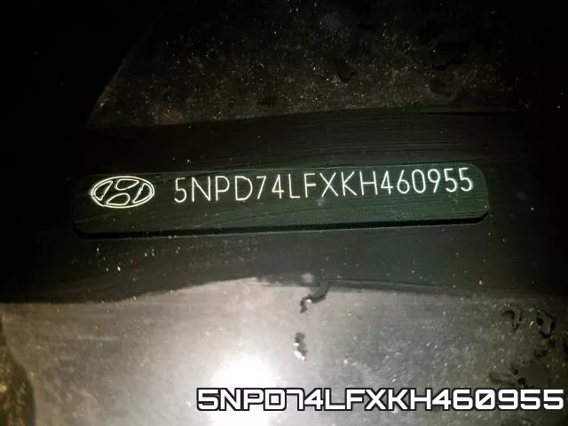 5NPD74LFXKH460955 фото 2