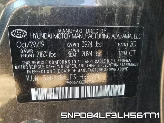 5NPD84LF3LH561771 фото 2