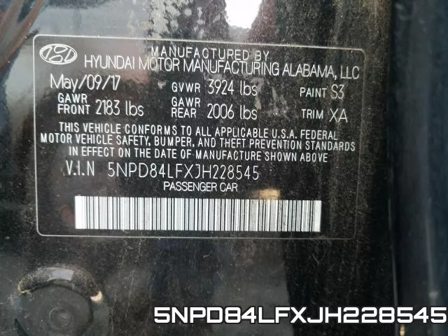 5NPD84LFXJH228545 фото 2