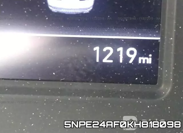 5NPE24AF0KH818098 фото 8