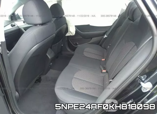 5NPE24AF0KH818098 фото 9