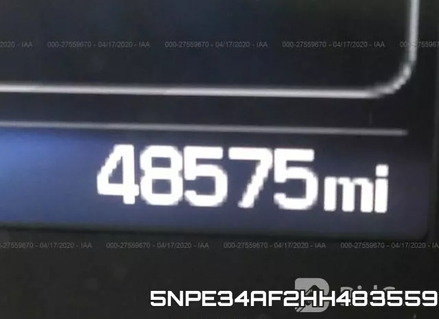 5NPE34AF2HH483559 фото 8