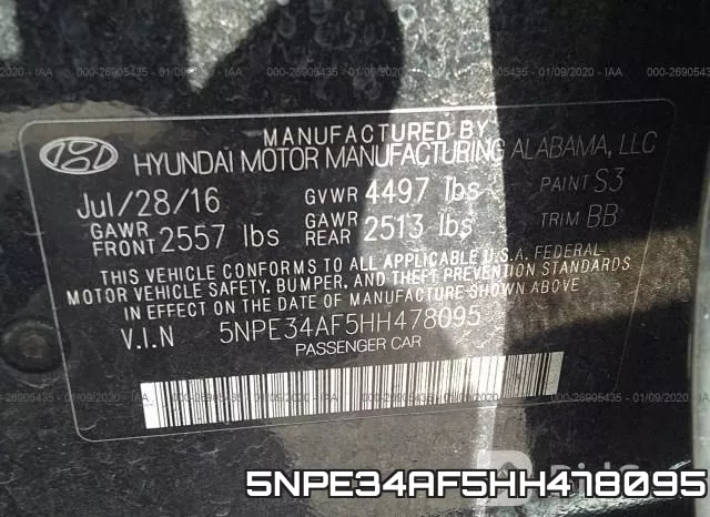 5NPE34AF5HH478095 фото 10
