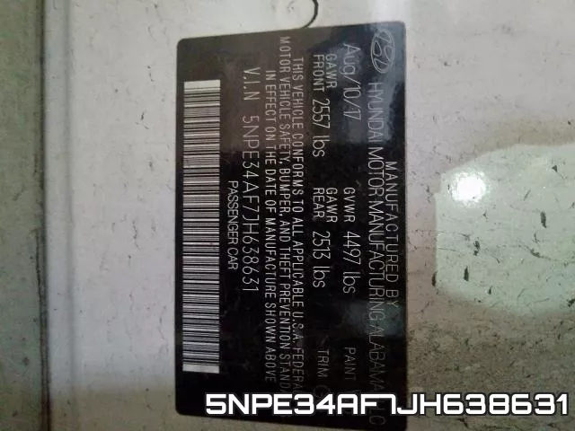 5NPE34AF7JH638631 фото 2