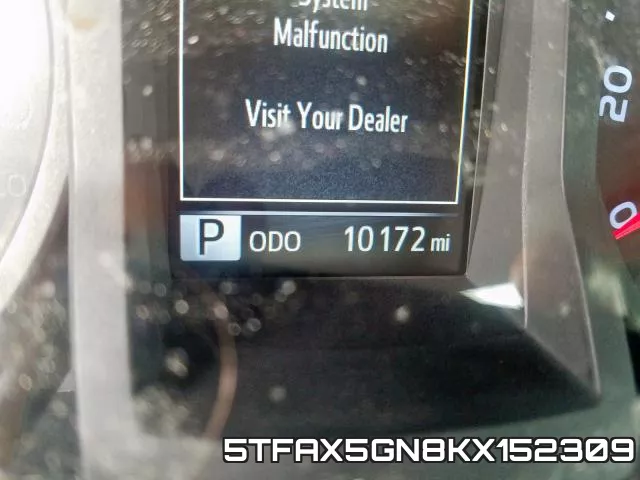 5TFAX5GN8KX152309 фото 9