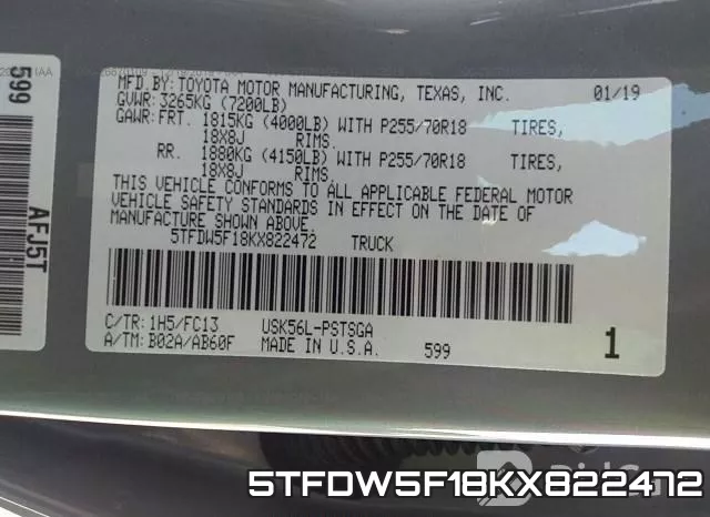 5TFDW5F18KX822472 фото 10