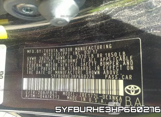 5YFBURHE3HP660276 фото 10
