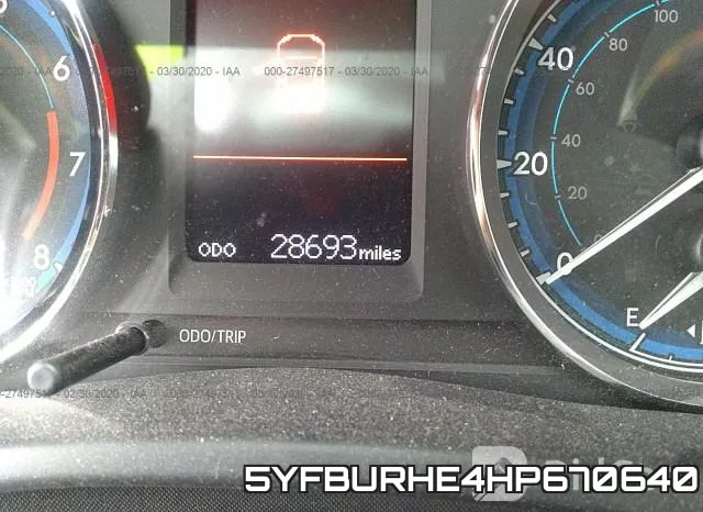 5YFBURHE4HP670640 фото 8