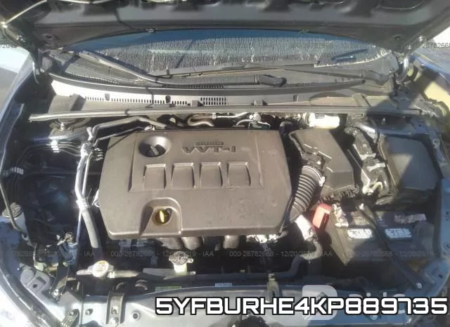 5YFBURHE4KP889735 фото 2