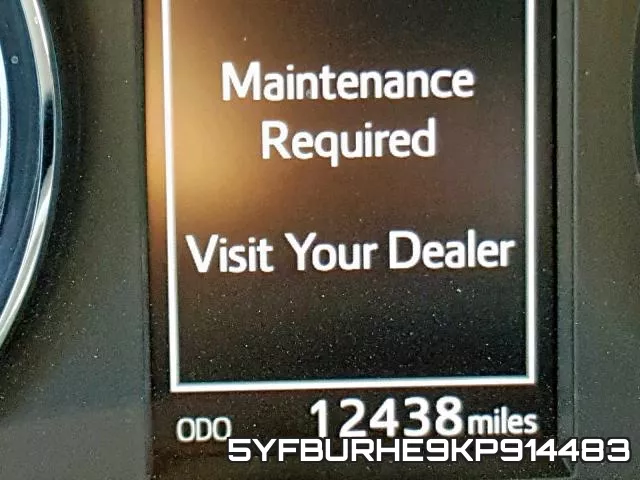 5YFBURHE9KP914483 фото 9