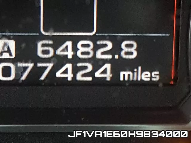 JF1VA1E60H9834000 фото 9