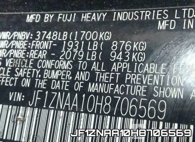 JF1ZNAA10H8706569 фото 10