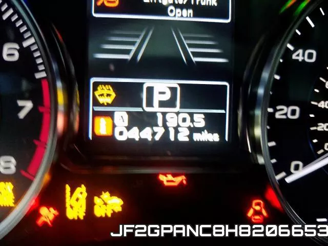 JF2GPANC8H8206653 фото 9