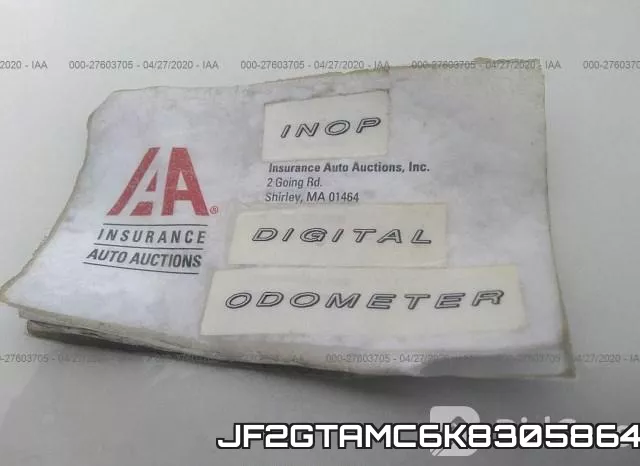 JF2GTAMC6K8305864 фото 8