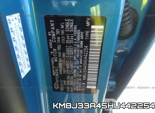 KM8J33A45HU442254 фото 10