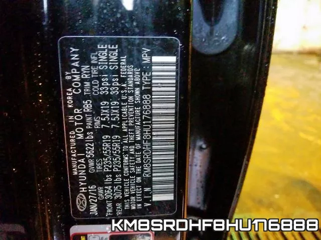 KM8SRDHF8HU176888 фото 2